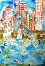 Hunyadi-Kóbor Zita rajza