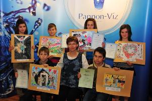 Csoportkép a csornai nyertesekről