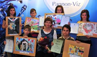 Csoportkép a csornai nyertesekről