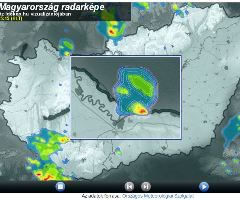 Szerencsére csak egy rövid eső nehezítette a védekezést péntek délután