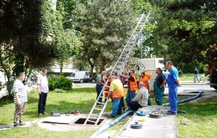 Hibaelhárítás az Ady Endre ucába, Győrben