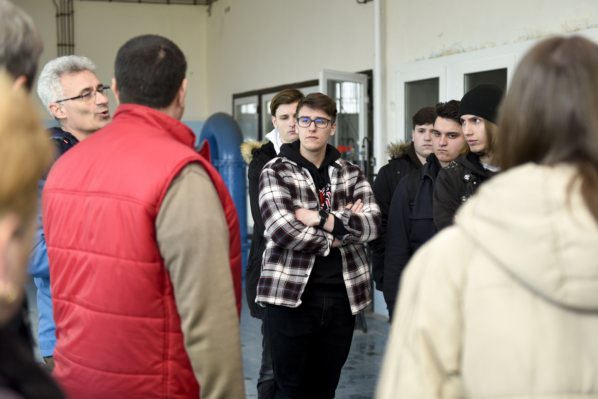 A bemutató közben kérdezni is lehetett