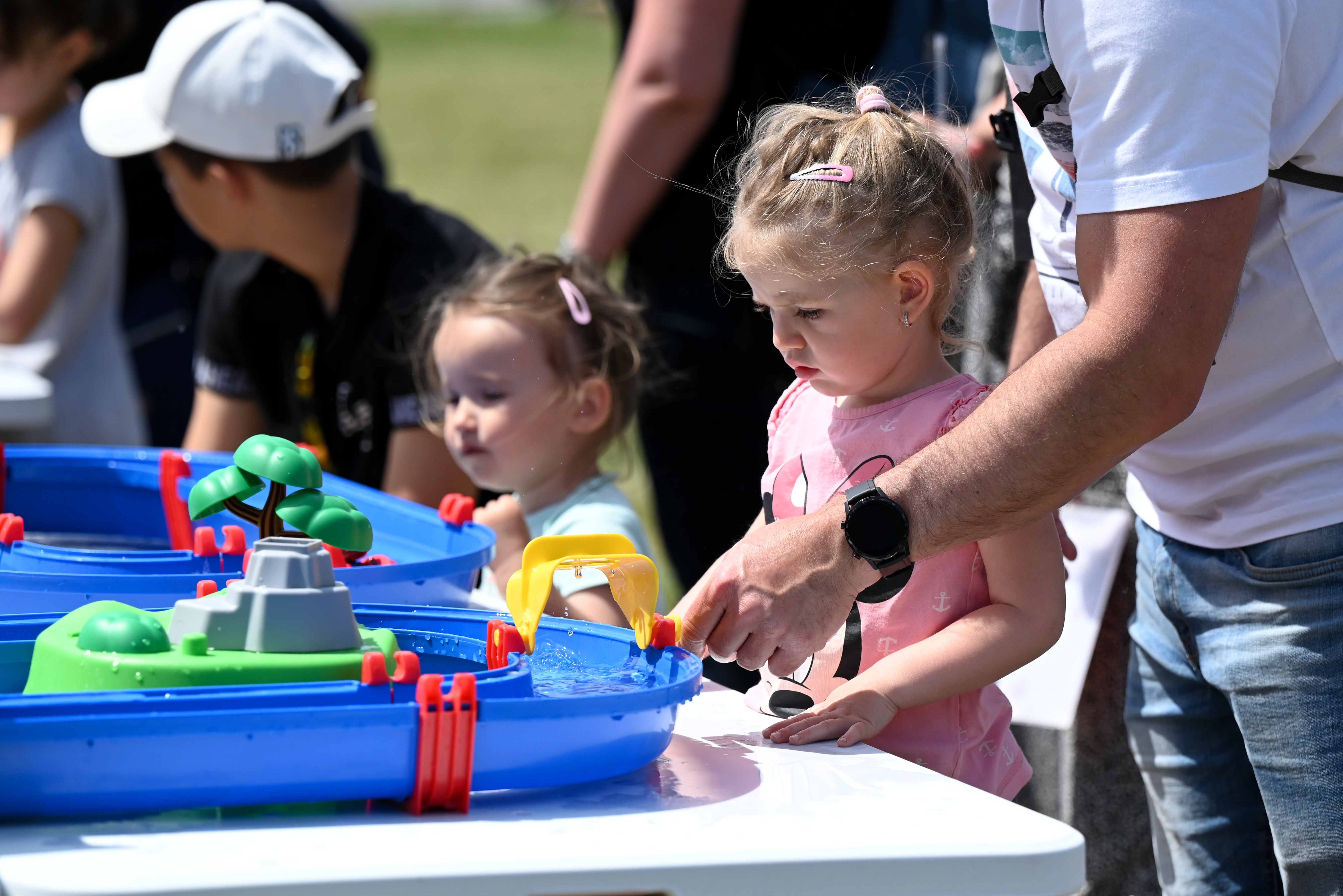 A vizes játék a kicsik körében is népszerű