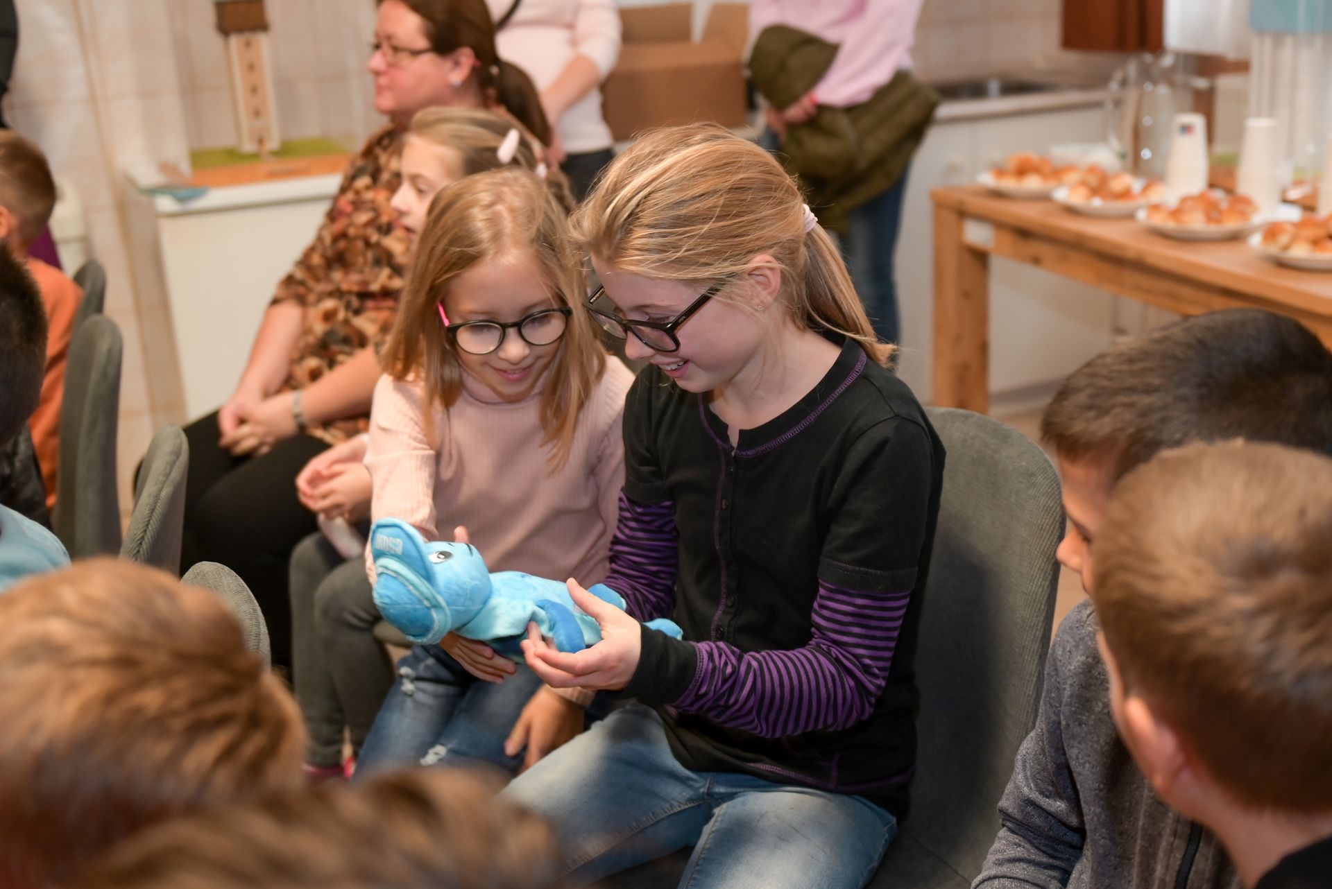 Gyerekek az előadáson